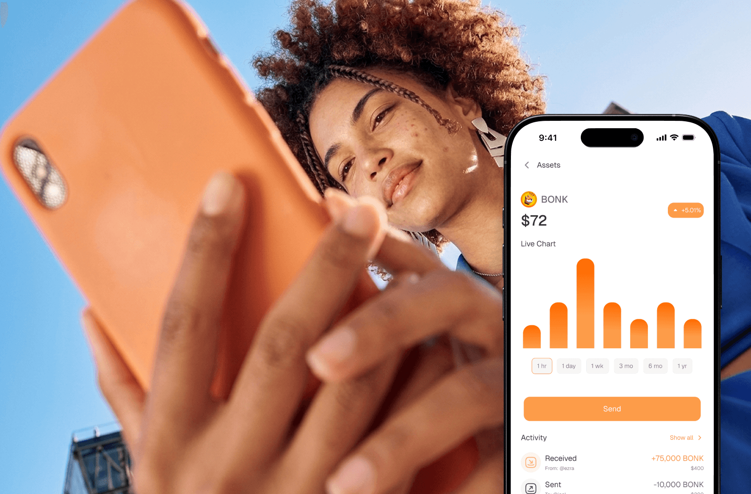 EdenFi app — Crypto banking